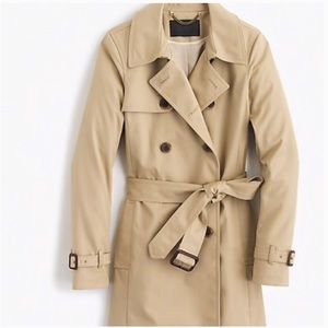 Jcrew collection trench coat